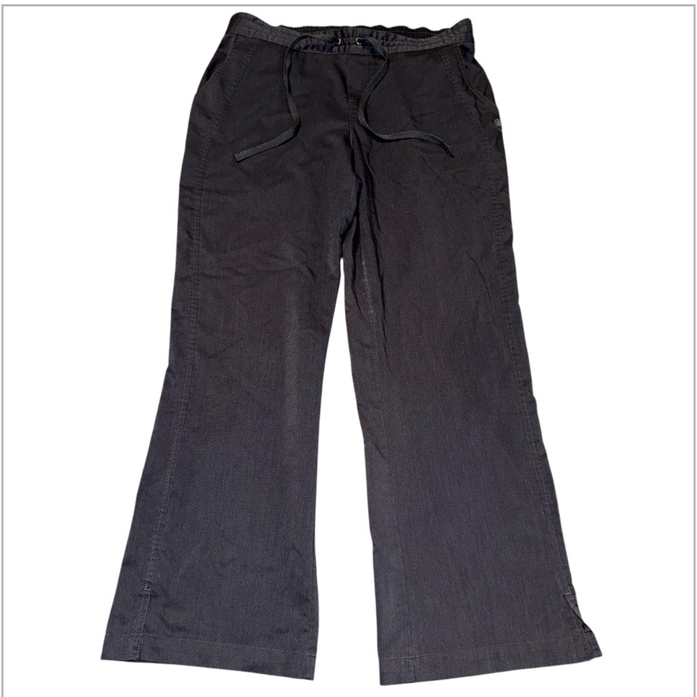 Healing Hands Purple Label Scrubs Taylor Petite Pant 9095P Sz MP Charcoal Gray